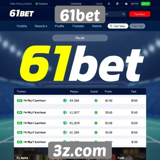 Comparativo entre 61bet e concorrentes no mercado